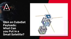 Q&A on CubeSat Payloads: What Can You Put in a Small Satellite?