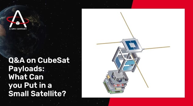 Q&A on CubeSat Payloads: What Can You Put in a Small Satellite?